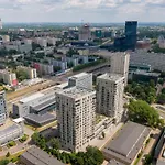 URBAN APARTMENTS LUXURY SKYLINE Sokolska Towers 30A, 2 Free Garages, Gym&Sauna, Self Check-in Apartment Kattowitz