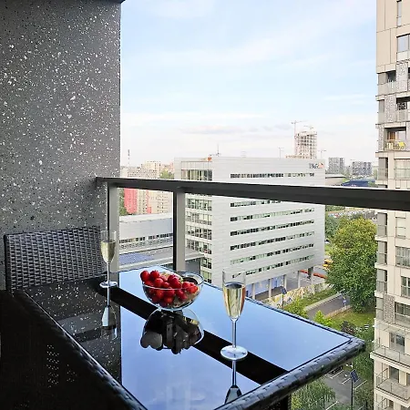 Urban Skyline - Sokolska Towers 30a - Gym & Sauna - 2 Free Garages - Luxury * Katowice