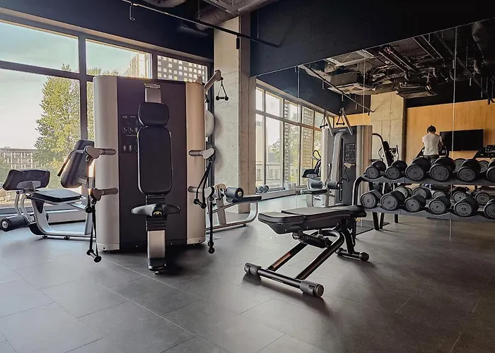 شقة Urban Luxury Skyline Sokolska Towers 30a, 2 Free Garages, Gym & Sauna, Self Check-in كاتوفيتسه