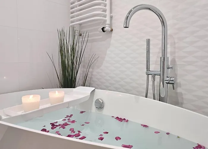 Urban Luxury Skyline Sokolska Towers 30a, 2 Free Garages, Gym & Sauna, Self Check-in شقة كاتوفيتسه